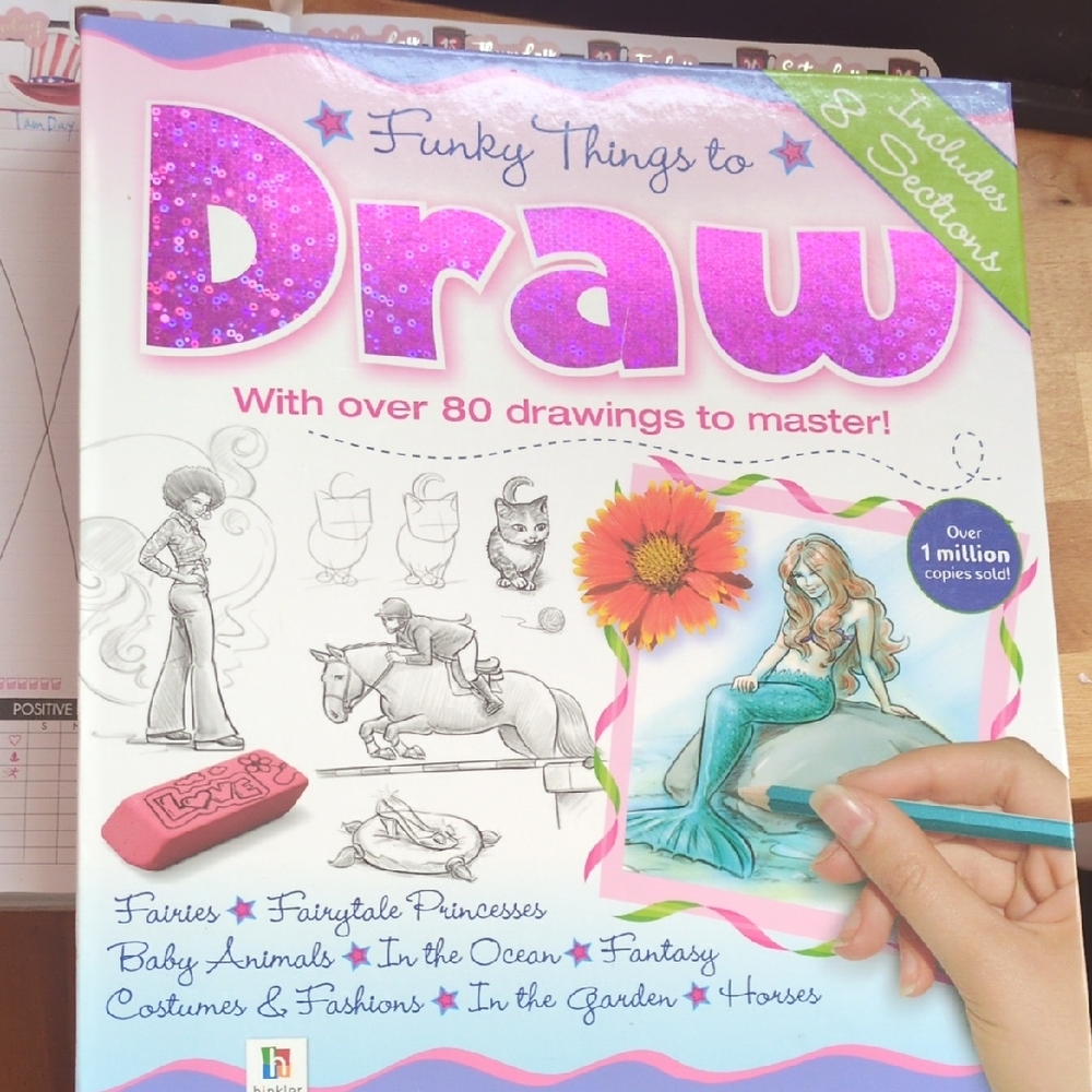 Funky Things to Draw Book